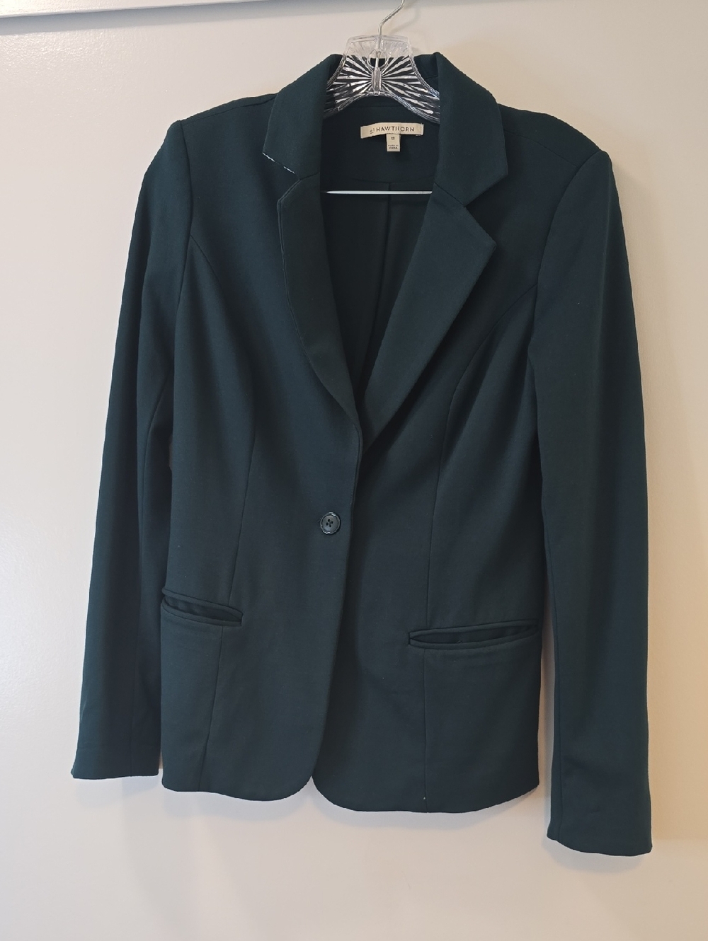 41 Hawthorn Dark Green Women's Blazer